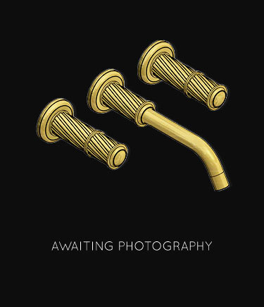 Twist Gold Wall Basin Tap (47GB)