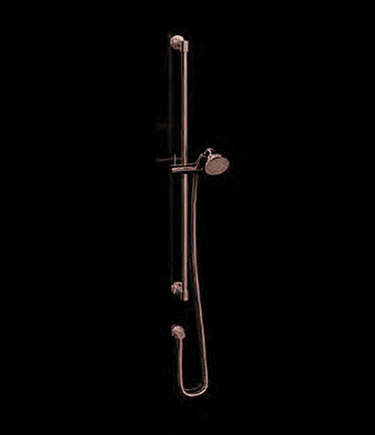 Twist Rose Gold Shower & Slide Rail (47RGM)