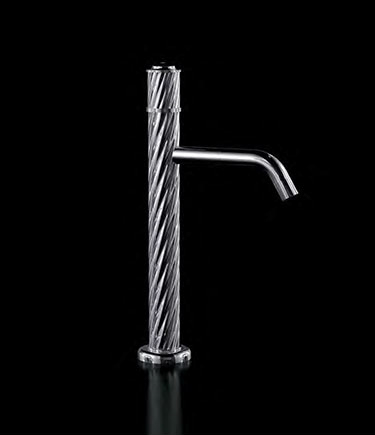 Twist Chrome Tall Basin Mixer (47TC)