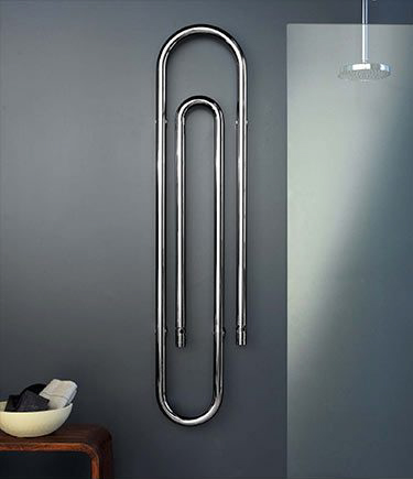 Vertical Clip Designer Bathroom Radiator (59T)