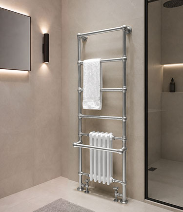 Victorian Stainless Steel Towel Radiator (VT1SS)