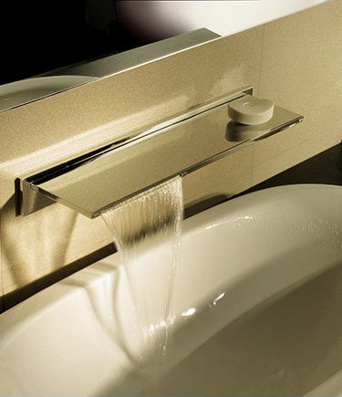 Waterblade Waterfall Nickel Basin Tap (38PP)