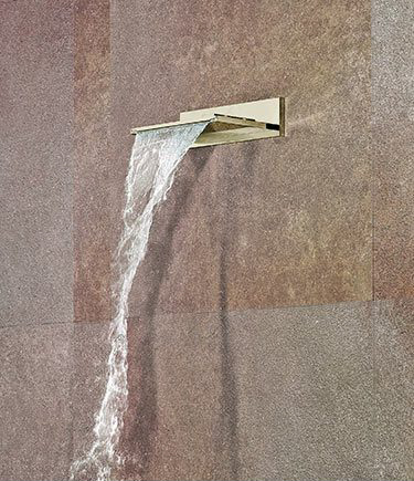 Waterblade Nickel Waterfall Shower Head (38VV)