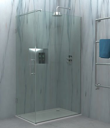 Wave Corner Shower Enclosure (68F)