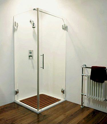 Yacht Frameless Shower Enclosure 10mm Glass (68A)