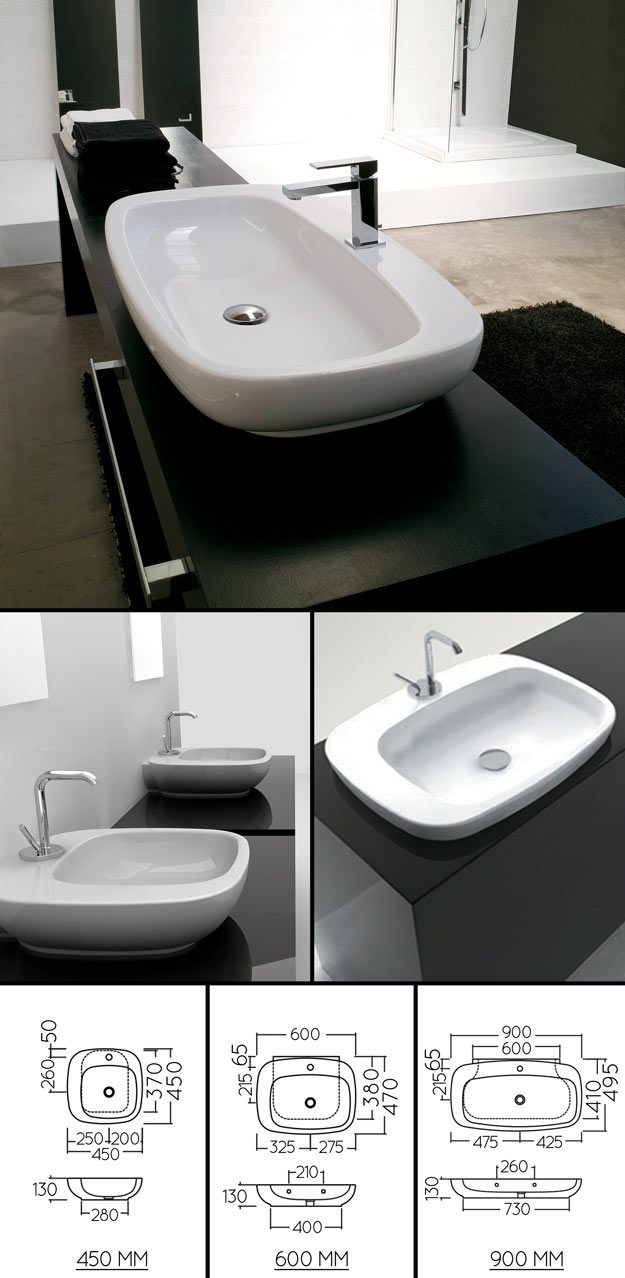 Afon Counter Top Wash Basin  (14B)