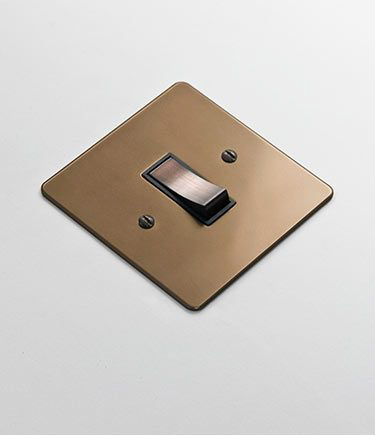 Bronze Electrical Light Switch (127A)