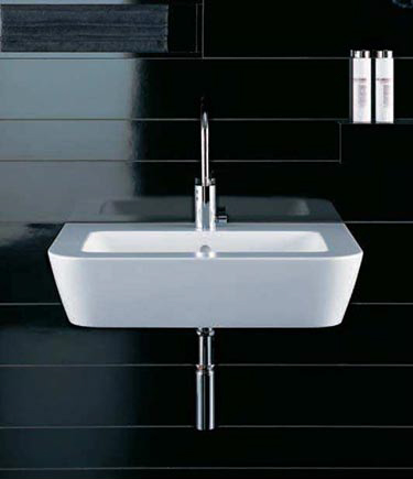 Qube Wall Hung Designer Wash Basin (21CO)