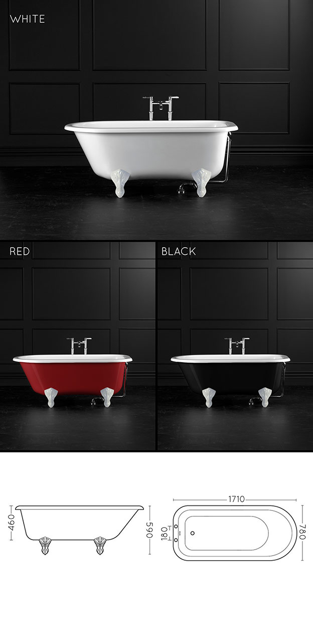 single-ended-cast-iron-bath-victorian-style-roll-top