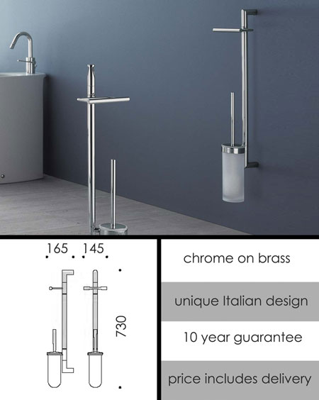 Flow Designer Bathroom Accessory Toilet Tree (55KFL )