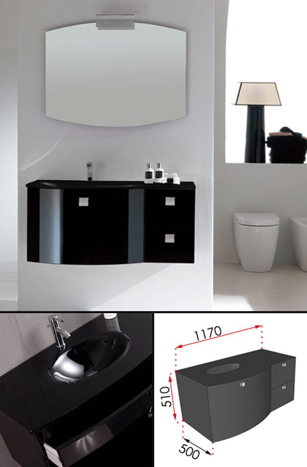 Lily Lou Designer Bathroom Furniture (3AA)