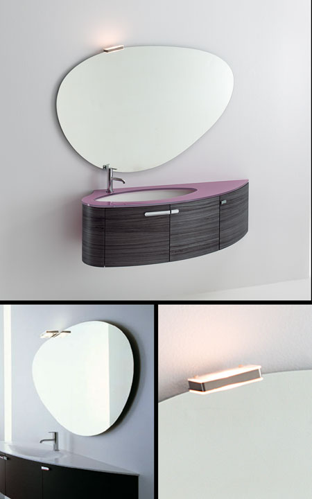 Oceana Bathroom Mirror with Light (63N)