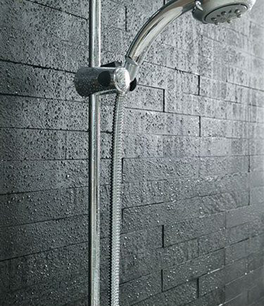 Black Wall Strip Cladding Tiles (112K)