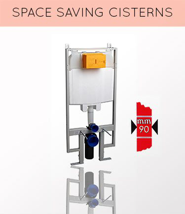 Technical Info for Super Slim Toilet Cistern & Frame (52D)