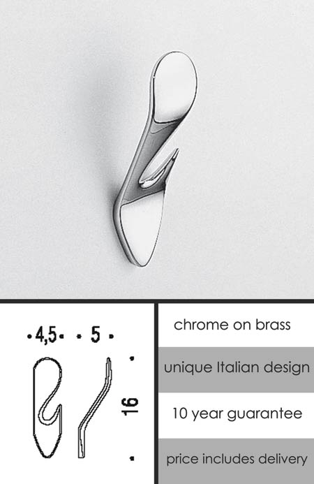 Vaano Contemporary Robe Hook (55GVA)