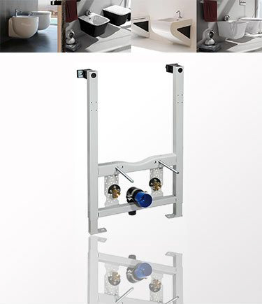 Technical Info Super Slim Bidet Mounting Frame (53G)