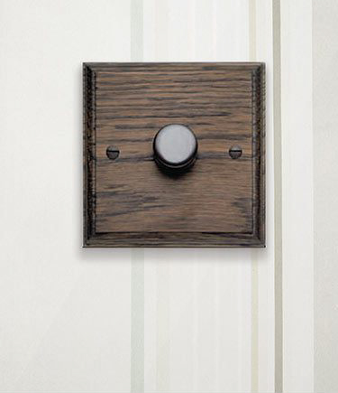 Oak Electrical Dimmer Light Switch (118D)