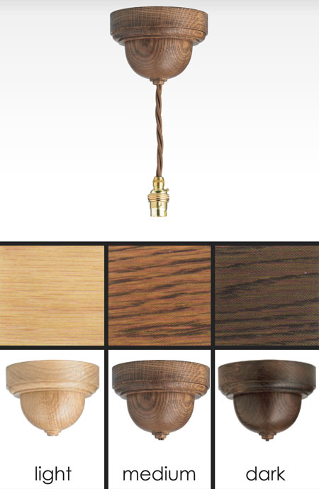 Oak Light Pendant (118F)