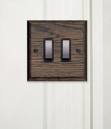 Oak Electrical Rocker Light Switch (118C)