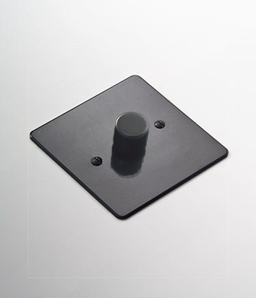 Black Dimmer Light Switch (117D)