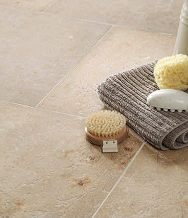 Saintes Cream Limestone Flooring Tiles (95Q)