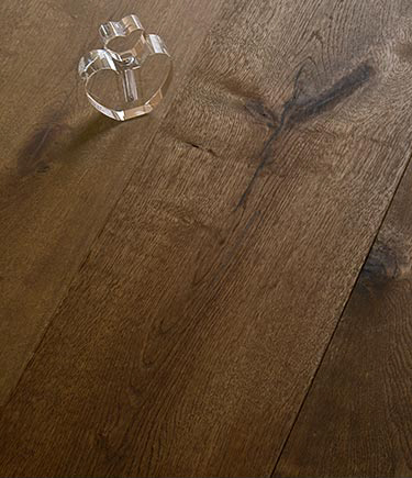 Smoked Brushed & Oiled Oak Engineered Wood Flooring (93L)