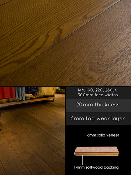 Cottage Oiled Oak Engineered Wood Flooring (93U)
