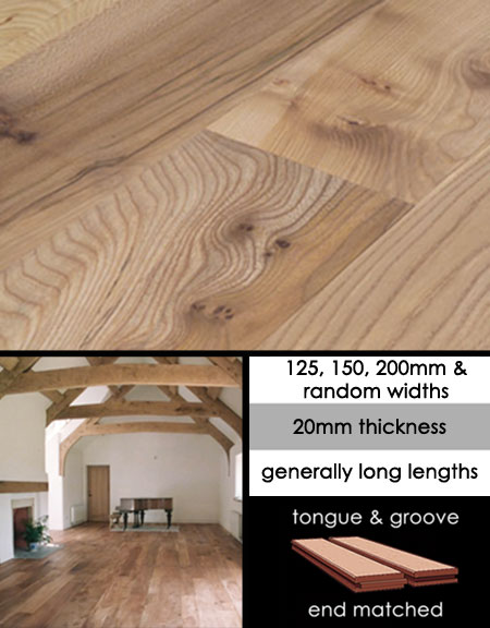 Elm Wood Flooring (91B)
