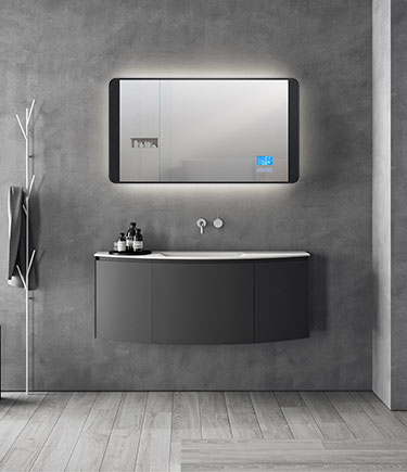 Music Centre Mirror with Bluetooth (63H)