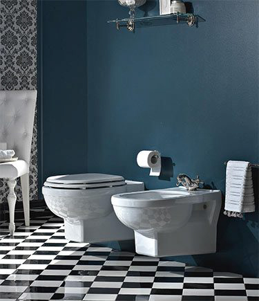 Leo Classic Wall Mounted Toilet (23G)