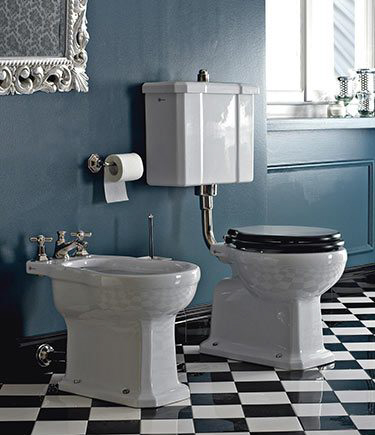 Leo Classic Traditional Toilet and Cistern (23J)