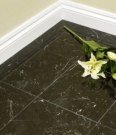 Nero Marquina Marble Flooring Tiles (96C)