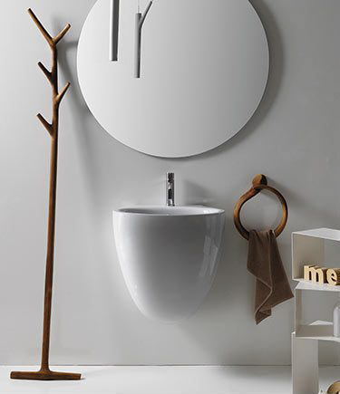 Organic Wall Mounted Deep Basin (9JJ)