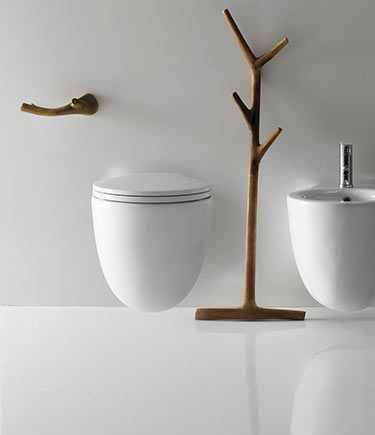 Organic Wall Hung Toilet (9MM)