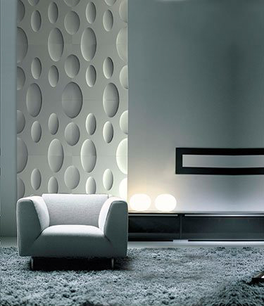 Moon 3D Decorative Plaster Wall Panels (113K)