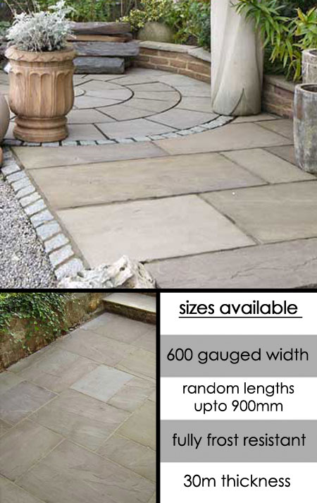 Sandstone Garden Flagstone Paving (134A)