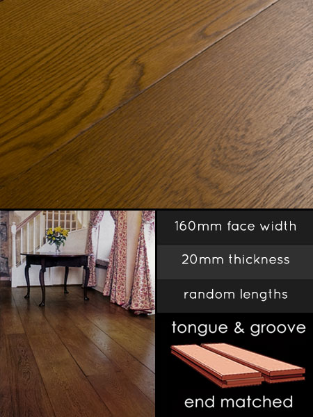 Old English Oak Flooring in Aged Oil (92I)