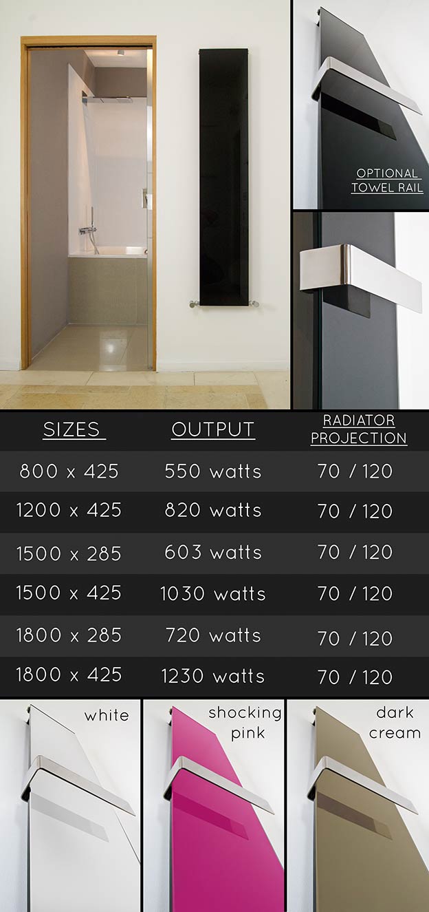 Coloured Glass Radiators (103Z)