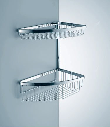 Large Double Corner Shower Basket (55GSB)