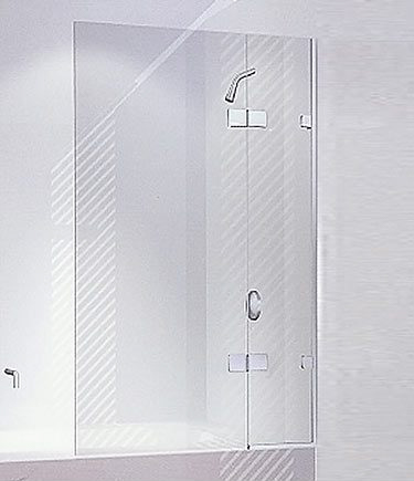 Deluxe Frameless Bath Screen (64D)