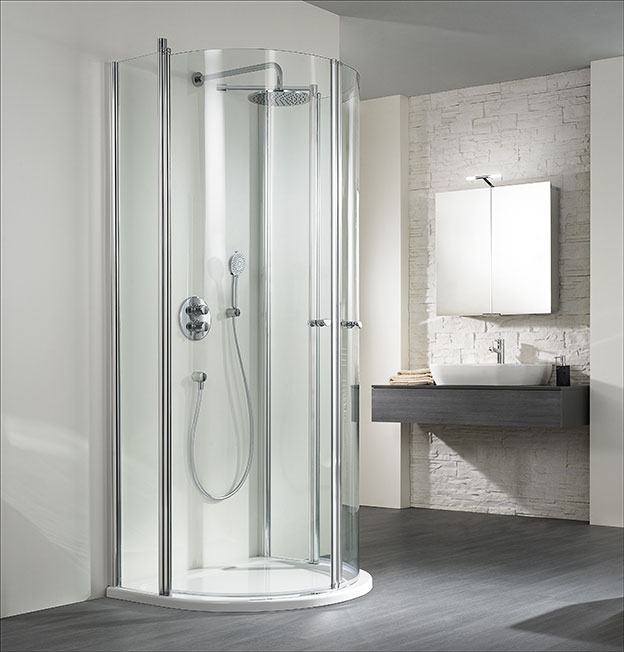 Circular Shower Enclosures Livinghouse, Round Bathroom Showers