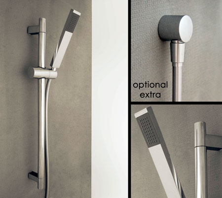 Elle Adjustable Shower Head with Rail (79C)