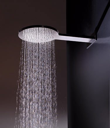 Tennis Bat Fixed Shower Head and Arm (77W)