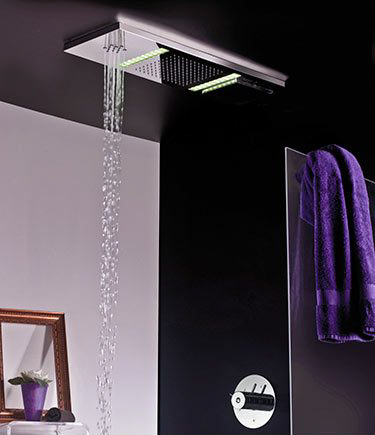 Minage 3 Function Shower Head with LED Lights (77N)