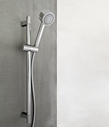 Design Adjustable Shower Head & Rail (79B)