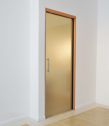 Glass Sliding Pocket Door for Bathrooms  (72D)