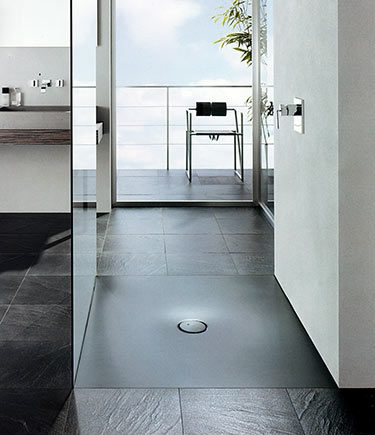 Ebony Black Shower Tray also in Colours (60S)