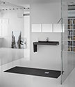 Black, White & Coloured Shower Tray (60N)