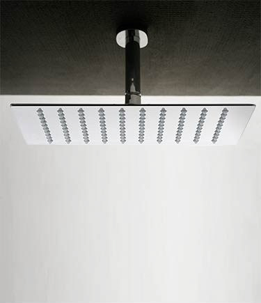 Large Square Fixed Shower Head for Ceiling Mounting (77V)