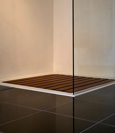 Samba Shower Tray with Hardwood Insert (60C)